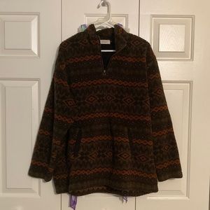 Lord and Taylor pull over sweatshirt L